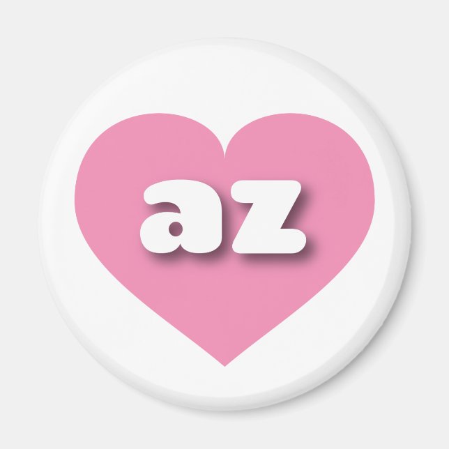 Arizona pink heart - I love az Magnet (Front)
