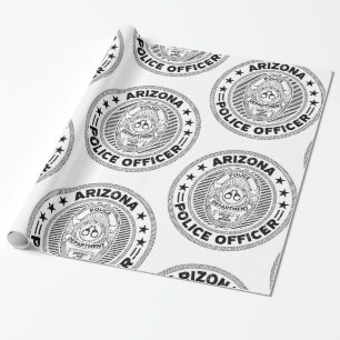Arizona Police Officer Wrapping Paper