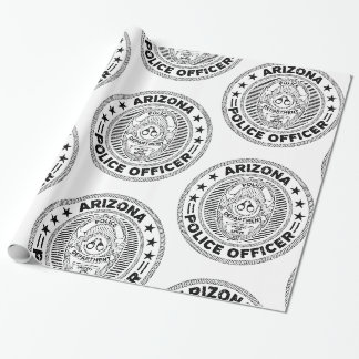 Arizona Police Officer Wrapping Paper