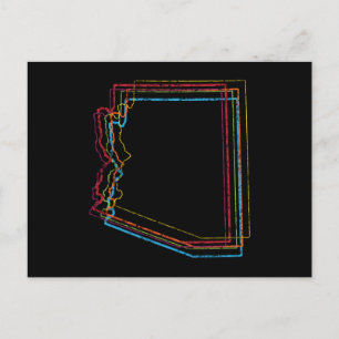 arizona pride blur postcard
