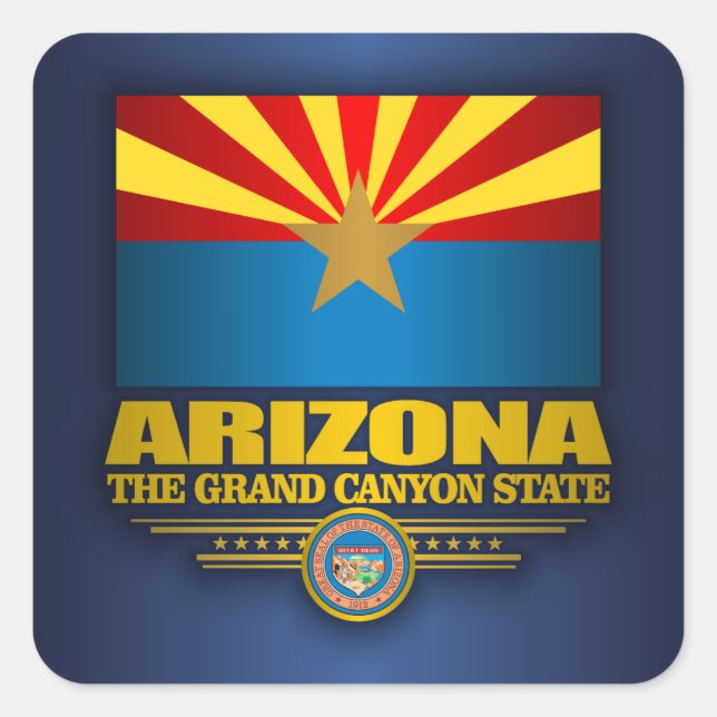 Arizona Pride Square Sticker (Front)