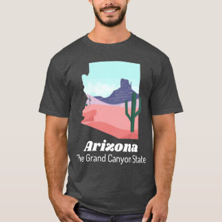 Arizona Proud State Motto The Grand Canyon State d T-Shirt