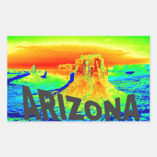 Arizona Rectangular Sticker