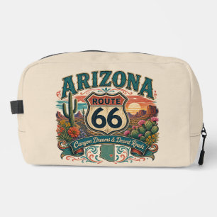 Arizona Route 66 Canyon Dreams Travel Road Dopp Kit