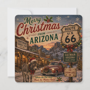 Arizona Route 66 Christmas Greetings