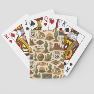 Arizona Route 66 Desert Poker Deck