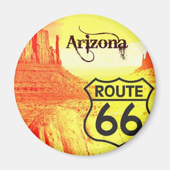 Arizona Route 66 Magnet (Front)