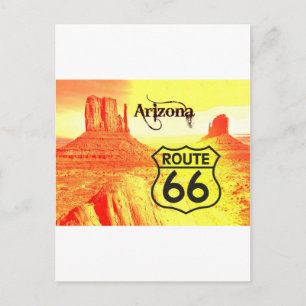 Arizona Route 66 Postcard
