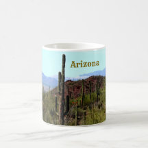 Arizona saguaro mountain landscape