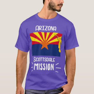 Arizona Scottsdale Mormon LDS Mission Missionary T-Shirt
