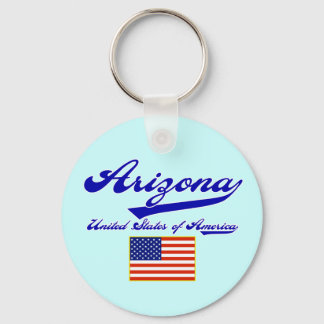 Arizona Script Key Ring