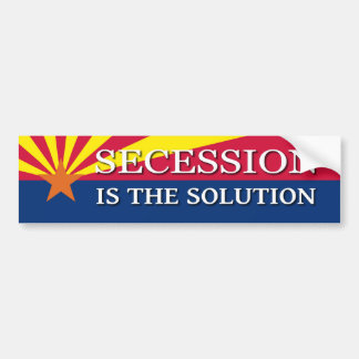 Arizona Secession Bumper Sticker