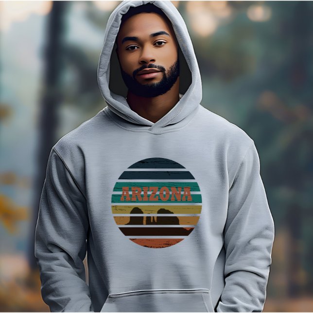 Arizona Sedona landscape vintage az sunset retro Hoodie (Creator Uploaded)