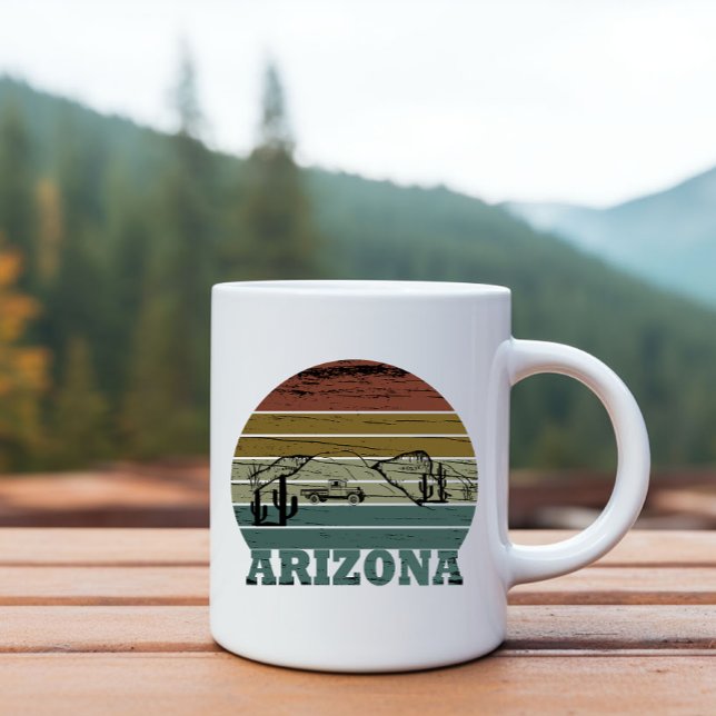 Arizona Sedona vintage sunset retro az Mug (Creator Uploaded)