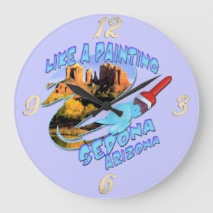 Arizona Sedona Wall Clock