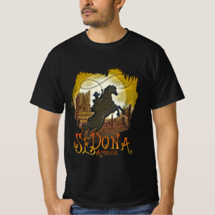 arizona sedone with cowboy T-Shirt