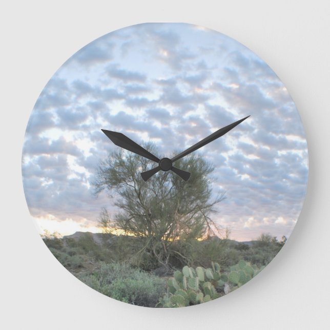 Arizona Sky - The Mesquite Large Clock (Front)