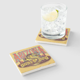 Arizona Snake Art Stone Coaster