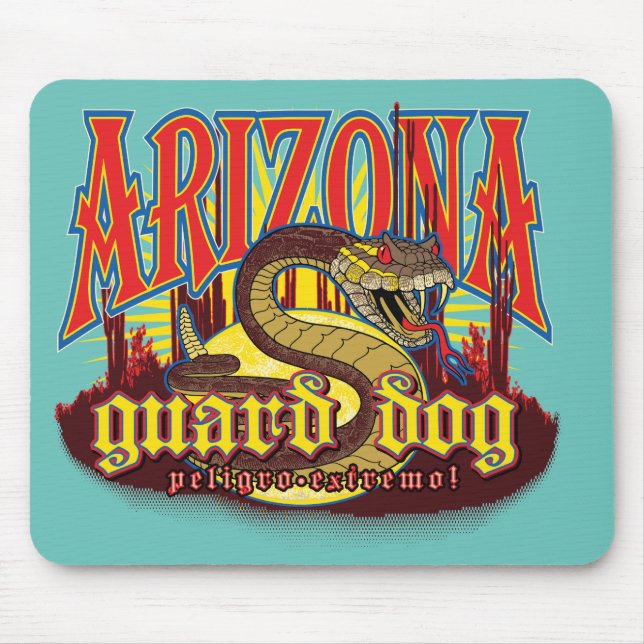 Arizona Snake Guard Dog Mouse Pad (Front)