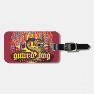 Arizona Snake on Guard Luggage Tag