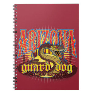 Arizona Snake on Guard Notebook
