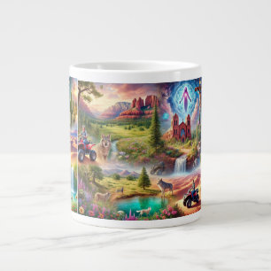 Arizona Spiritual Trip Large Coffee Mug