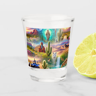 Arizona Spiritual Trip Shot Glass