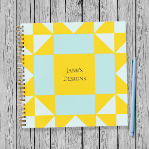 Arizona Star Quilt Block Quilters Notebook