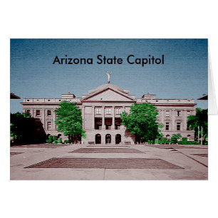 Arizona State Capitol Tinted Colourized