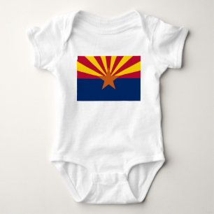 Arizona State Flag Baby Bodysuit
