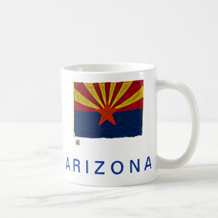 ARIZONA STATE FLAG COFFEE MUG