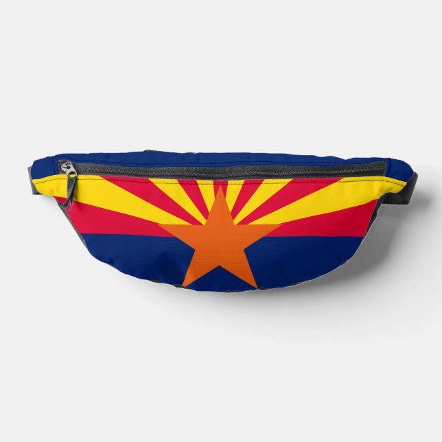 Arizona State Flag Design Bum Bags (Lay Down)