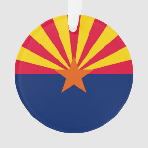 Arizona State Flag Design Ornament