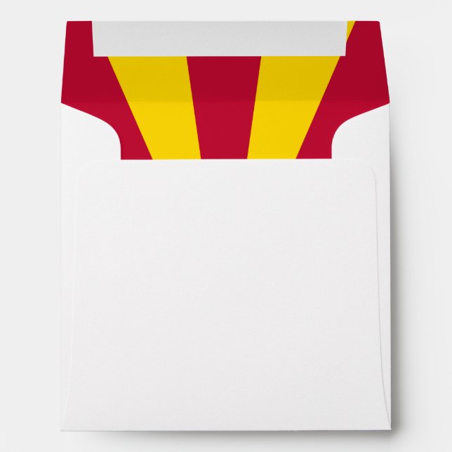 Arizona State Flag Envelope (Back (Bottom))