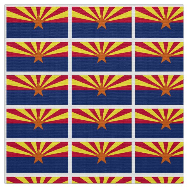 Arizona State Flag Fabric (Swatch)