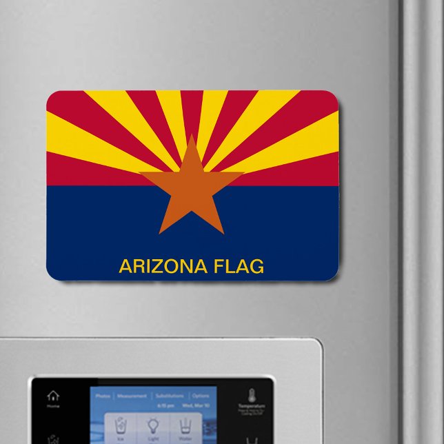 Arizona State Flag Flexible Magnet (Arizona State Flag Flexible Magnet)