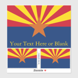 Arizona State Flag Image Personalise Text