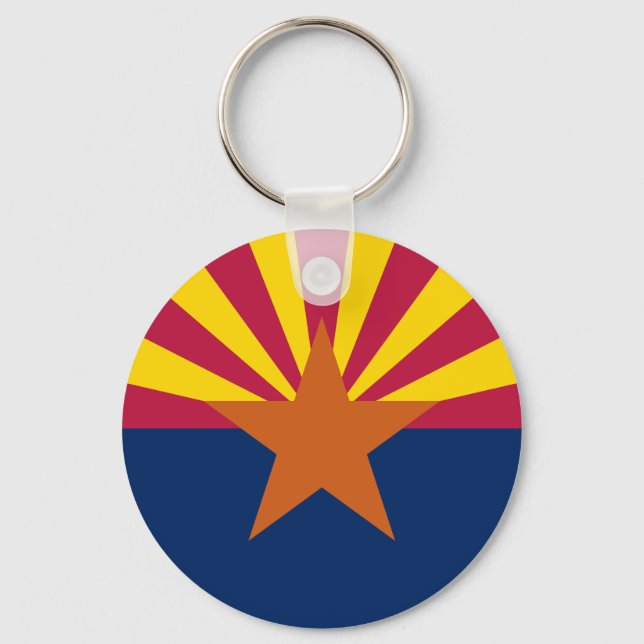 Arizona State Flag Key Ring (Front)