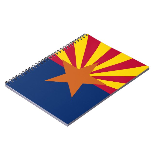 Arizona State Flag Notebook (Left Side)