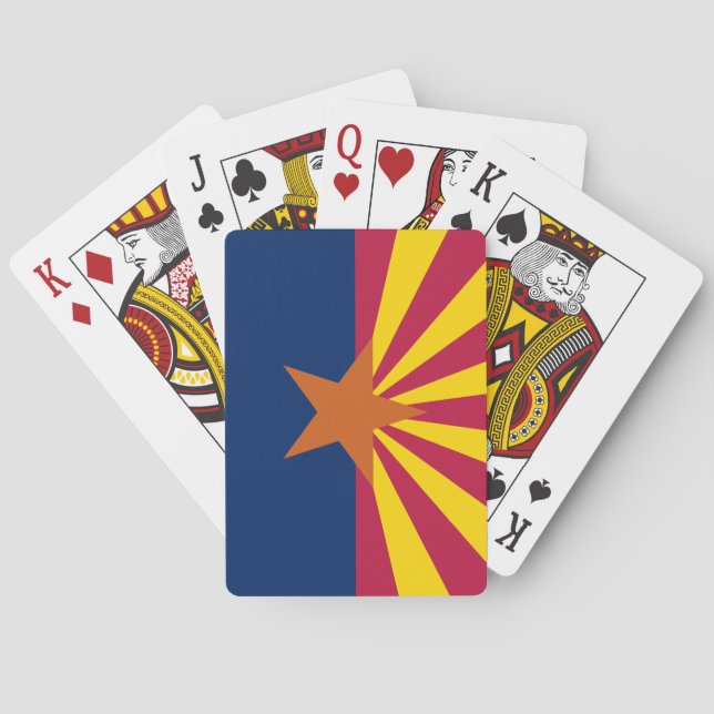 Arizona State Flag Playing Cards (Back)