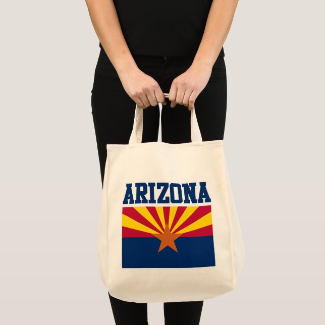 Arizona State Flag Tote Bag (Front (Product))