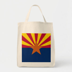 Arizona State Flag Tote Bag