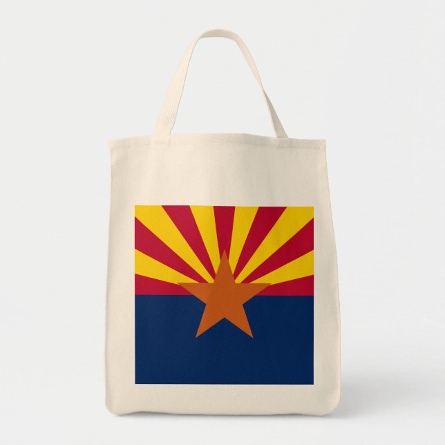 Arizona State Flag Tote Bag (Front)