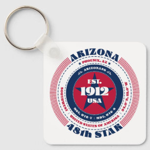Arizona State Keychain