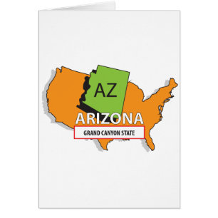 Arizona state map