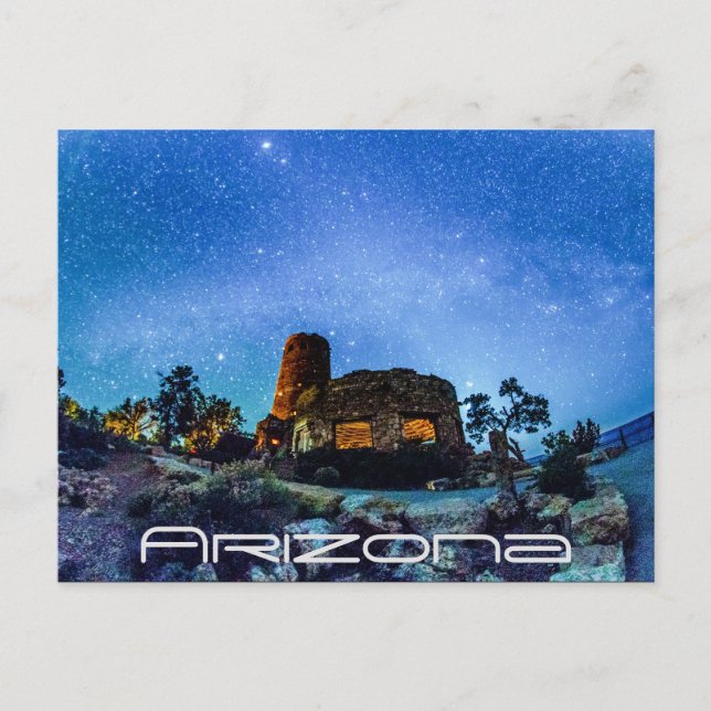 arizona state postcard (Front)
