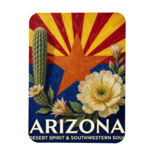 Arizona State Pride ✦ Grand Canyon Heritage Magnet