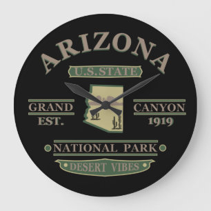 Arizona state Sedona National park grand canyon Large Clock