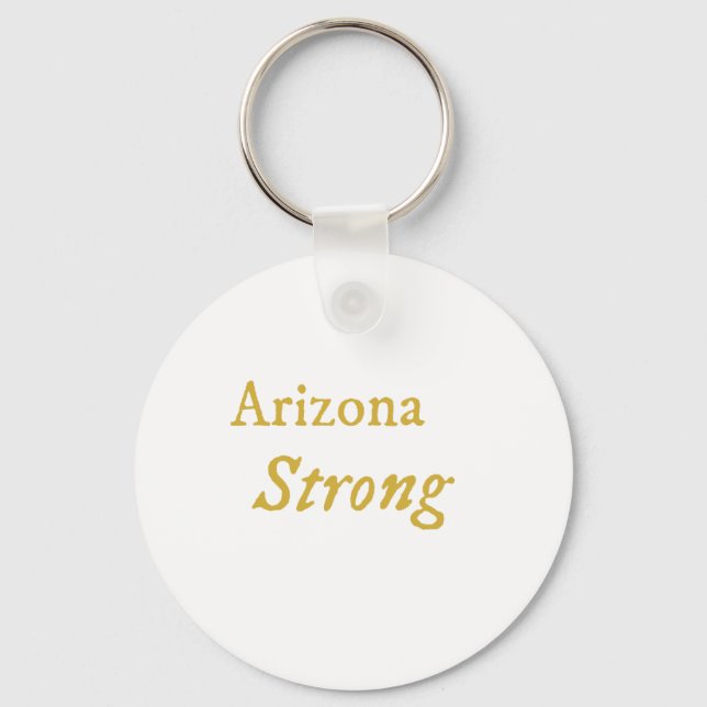 Arizona Strong  Key Ring (Front)