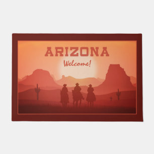 Arizona Sunset custom door mats